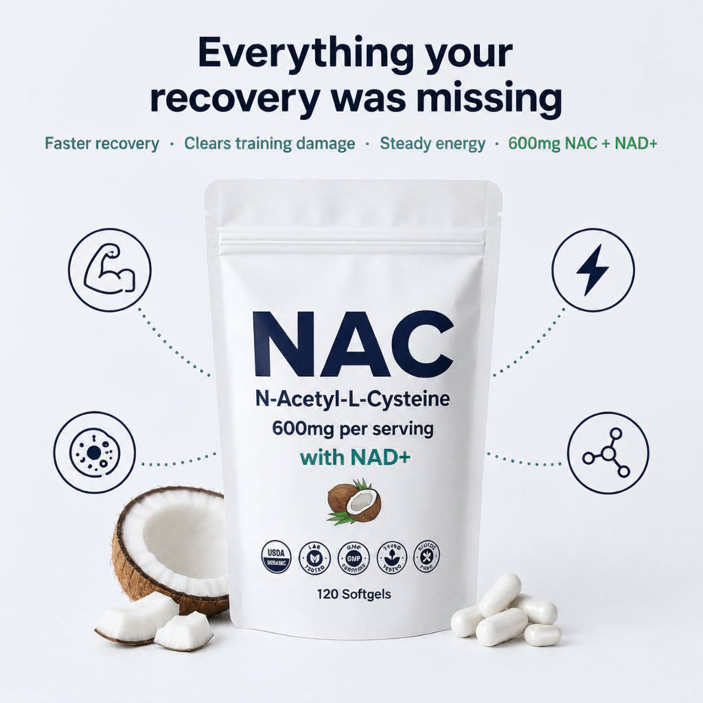 NAC600 + NAD Daily Complex - Athletic Recovery