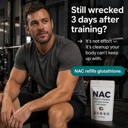 NAC600 + NAD Daily Complex - Athletic Recovery
