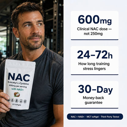 NAC600 + NAD Daily Complex - Athletic Recovery